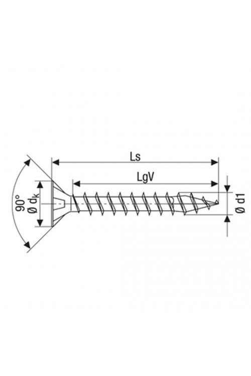 Spax Sunta Vidası, Evrensel Vida,, 3,5 x 12 mm, 1.000 Adet, Tam Dişli, Havşa Başlı, Yıldız Z2, 4KESİCİ UÇlu, WIROX Kaplama